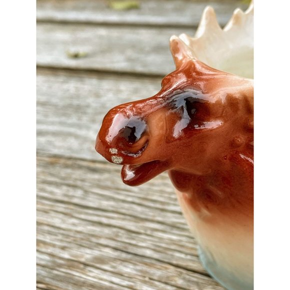 Antique Austria Moose Porcelain Creamer Pitcher - Picture 8 of 11